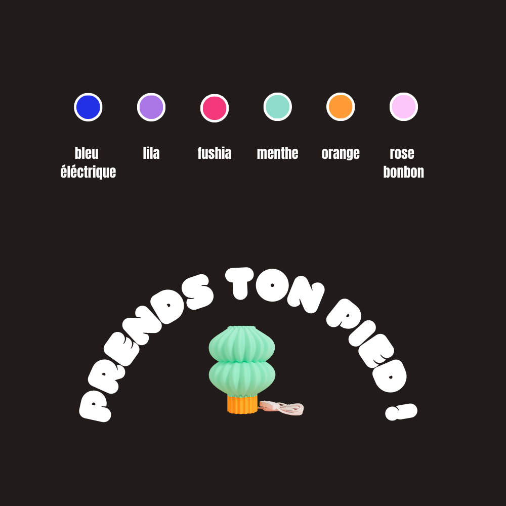 Lampe BIGoût 🍬 30cm